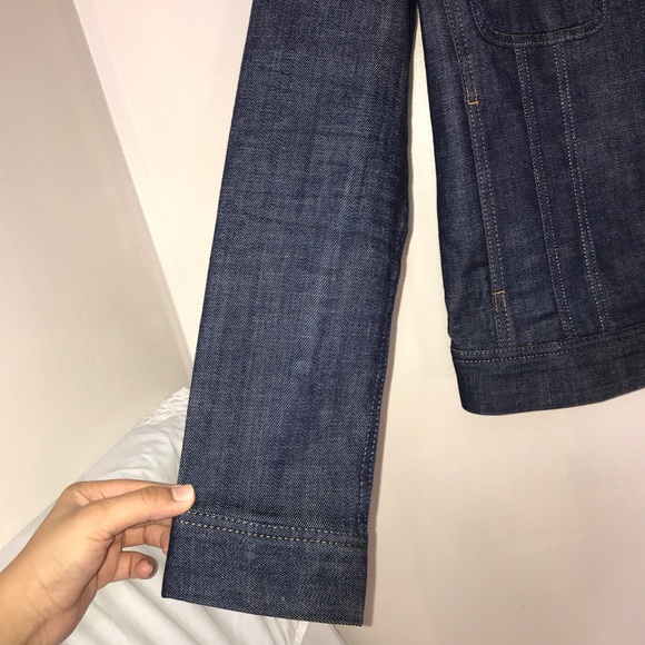 Jack and Jones Denim Blue Button Down Jean Jacket - Picture 3 of 14